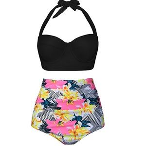 High waisted bikini bottom. Bottoms only!